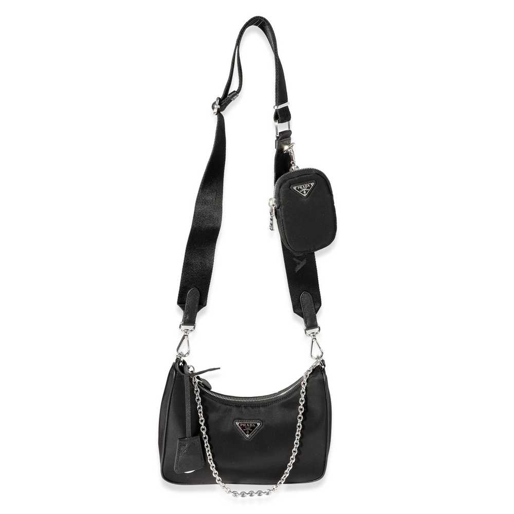 Prada Prada Black Nylon Re-Edition 2005 Bag - image 5