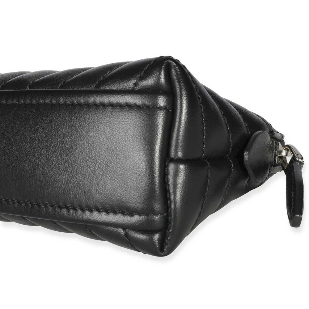 Prada Prada Black Leather Diagramme Wristlet - image 6
