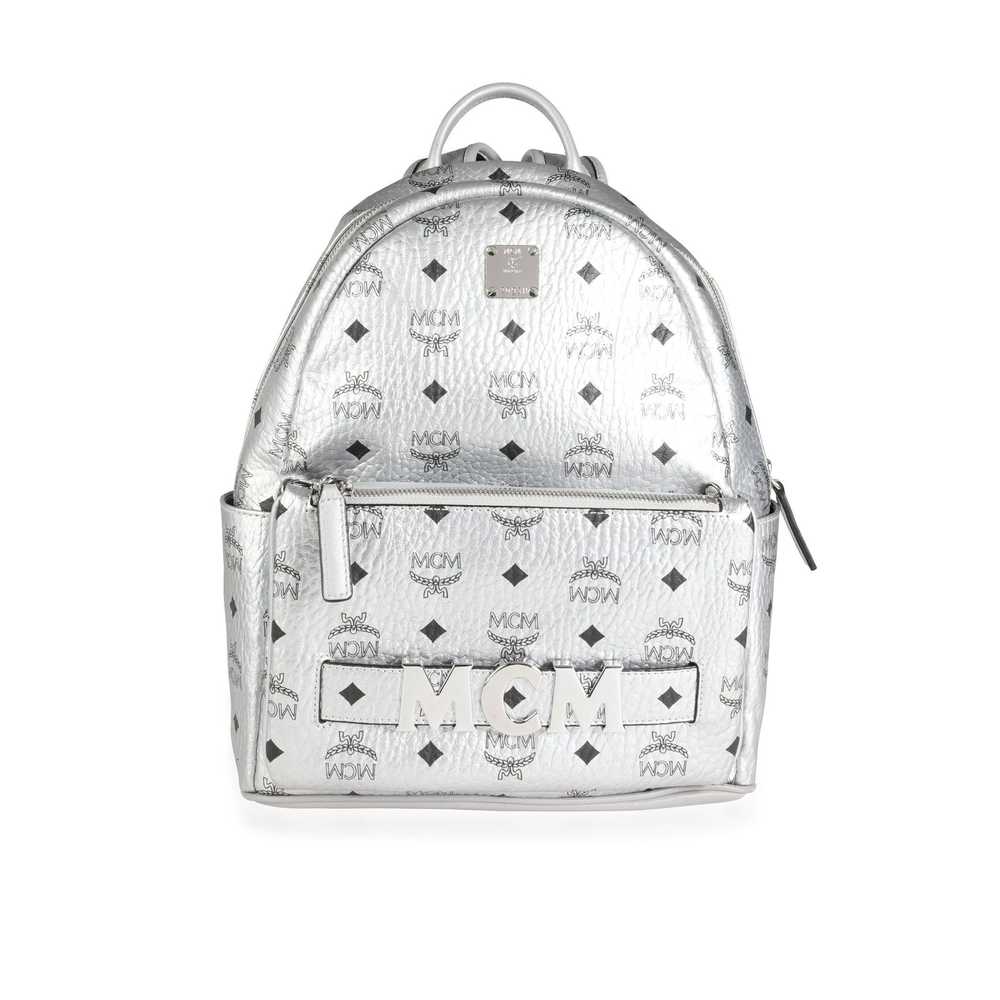 MCM MCM Berlin Silver Visetos Monogram Trilogie S… - image 9