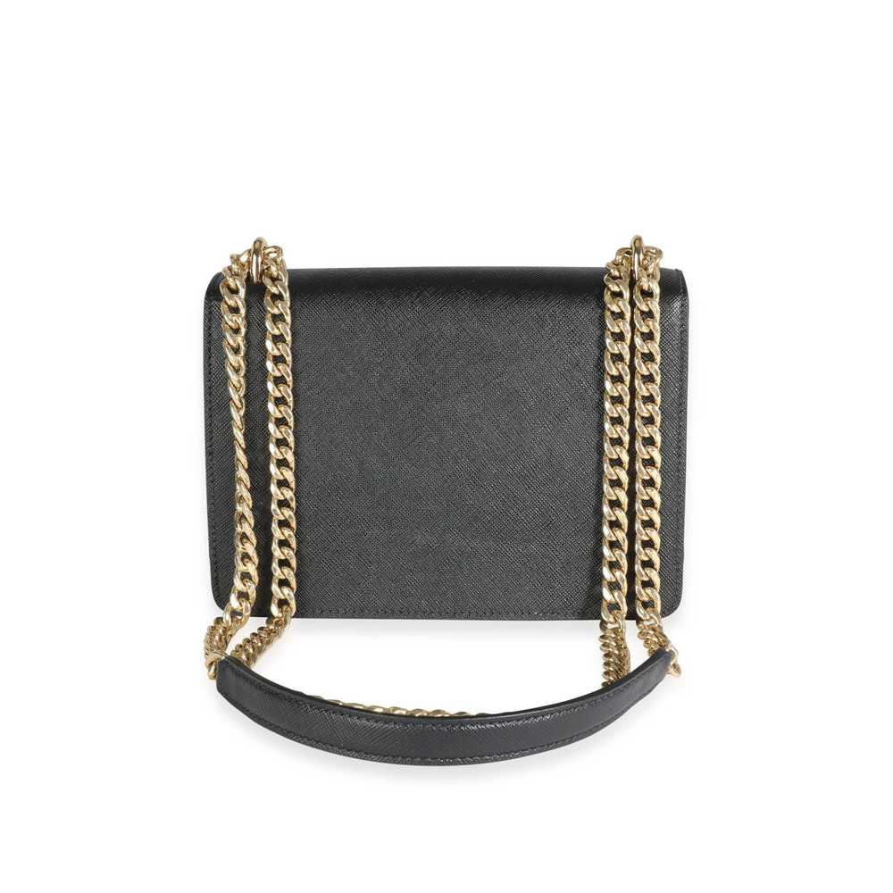 Prada Prada Black Saffiano Leather Envelope Shoul… - image 3