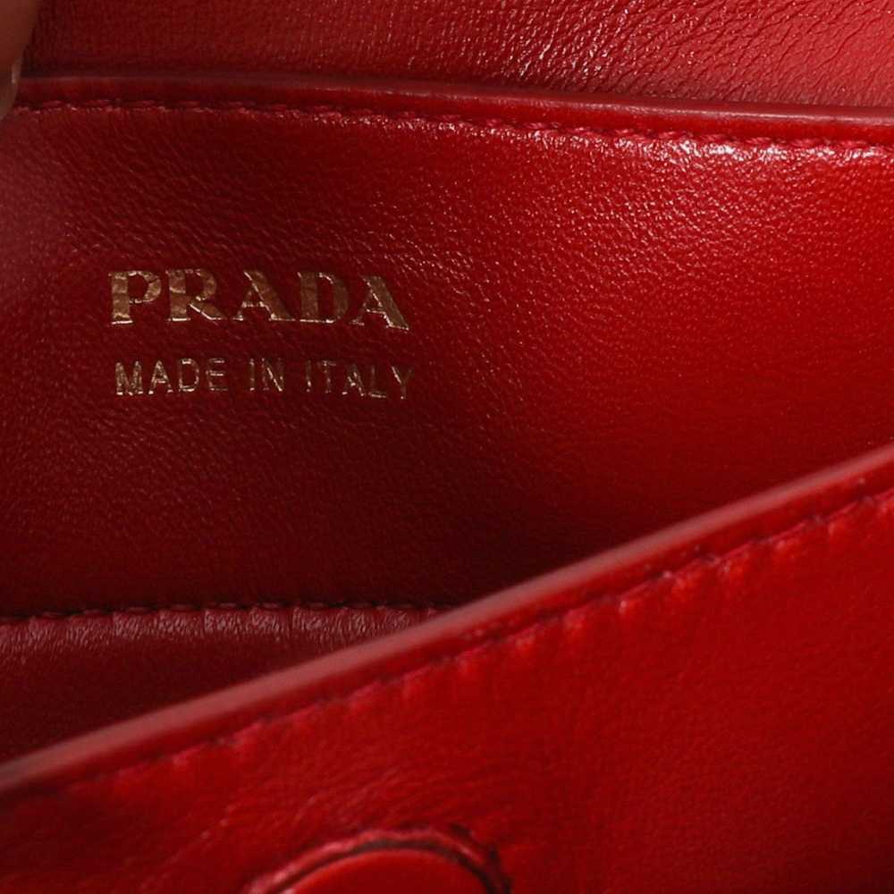 Prada Prada Black Saffiano & Fiery Red Large Doub… - image 9