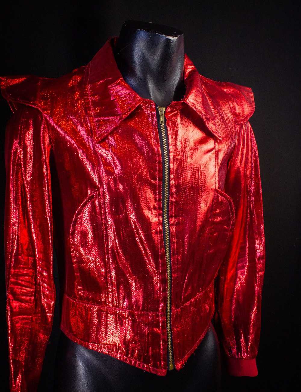 Vintage Vintage Ziggy Stardust Era Jacket 70s - image 3