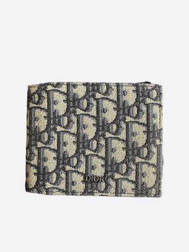 Dior Dior Beige Oblique Wallet - image 1