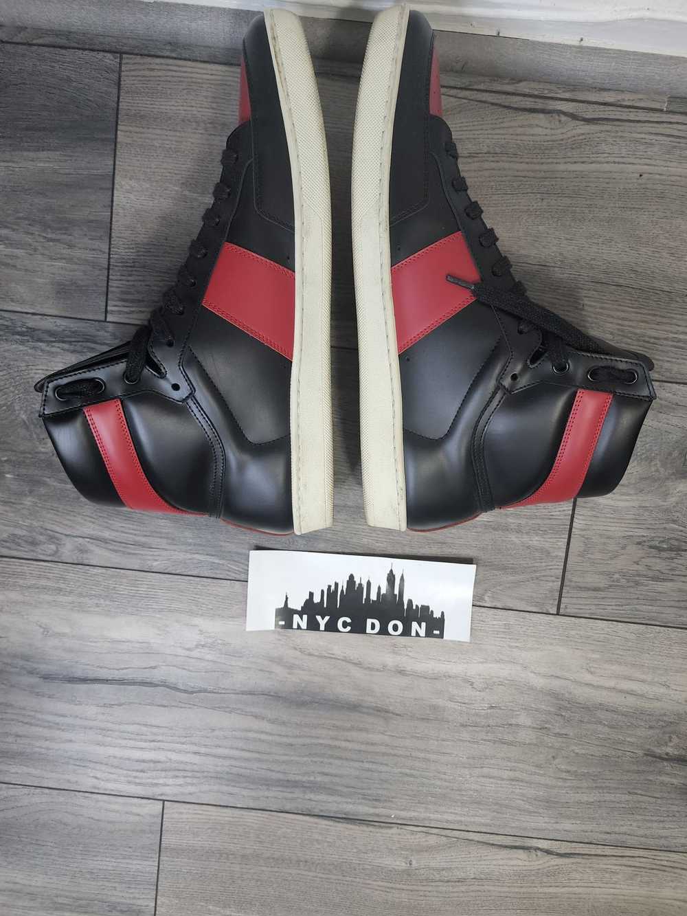 Saint Laurent Paris SLP 10H High Top Bred - image 2