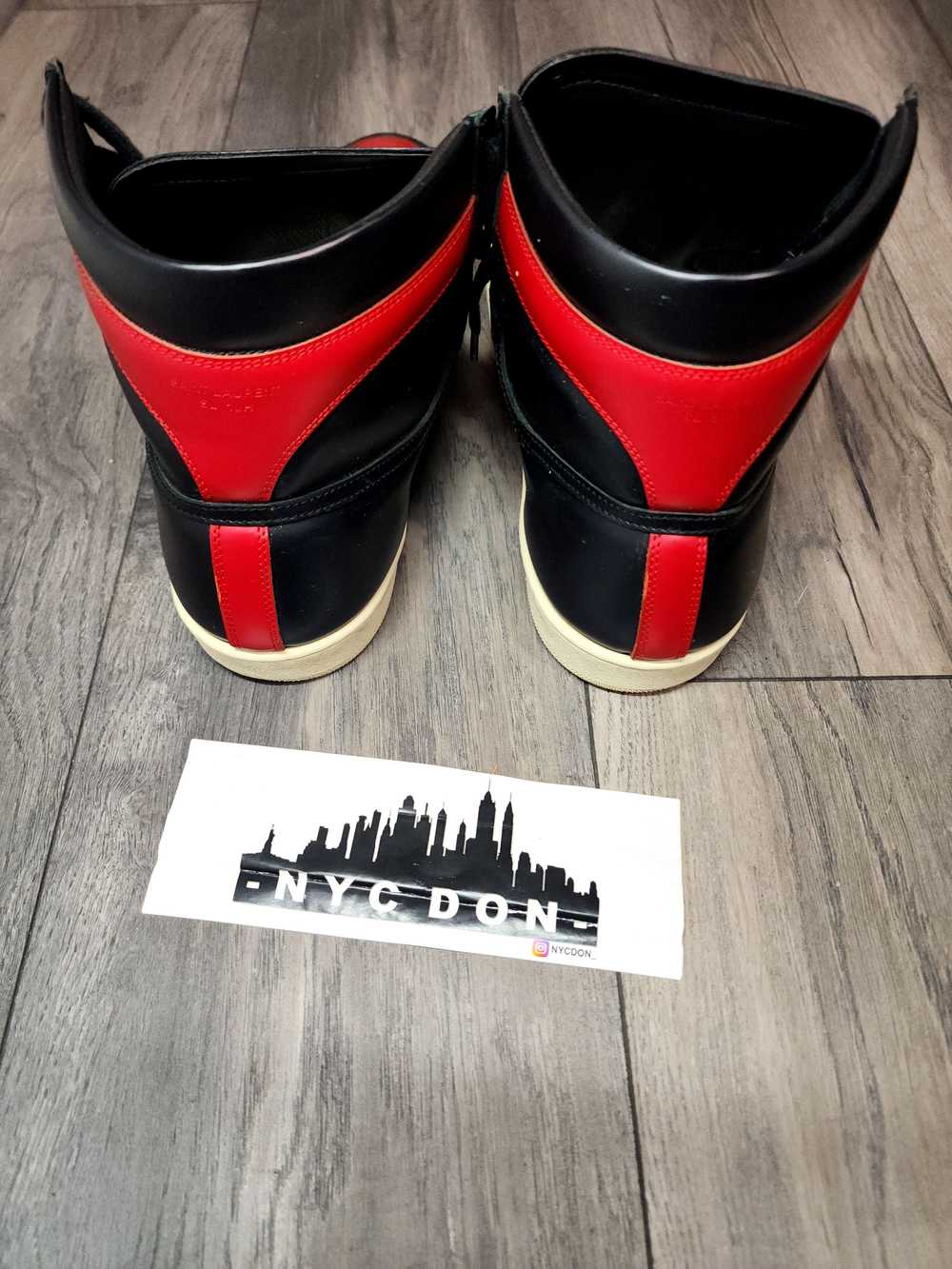 Saint Laurent Paris SLP 10H High Top Bred - image 4