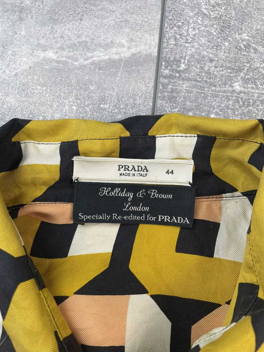 Prada Prada Holliday & Brown London Silk Shirt Ar… - image 3
