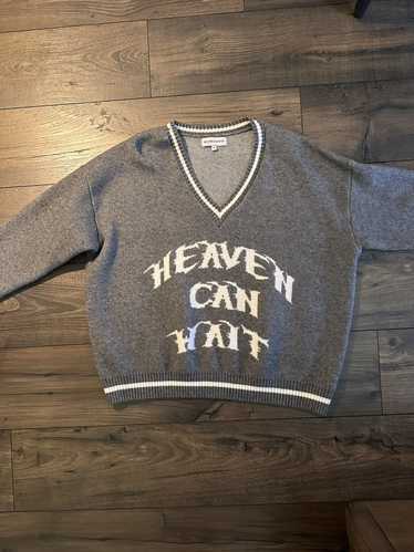 Streetwear heaven can wait sweater