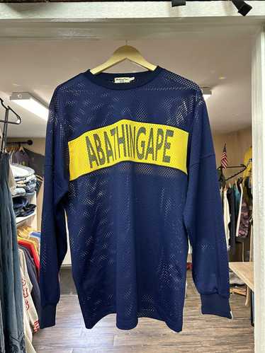 Bape A Bathing Ape Cycles Mesh L/S Tee - image 1