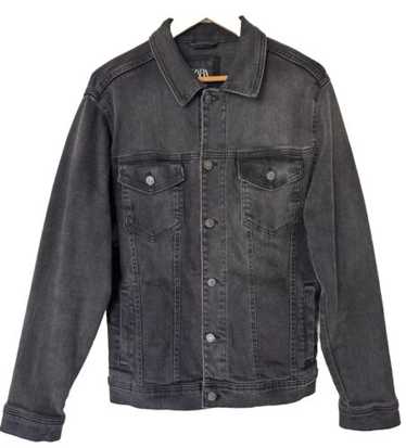 Zara Man Black Denim Jacket - Gem