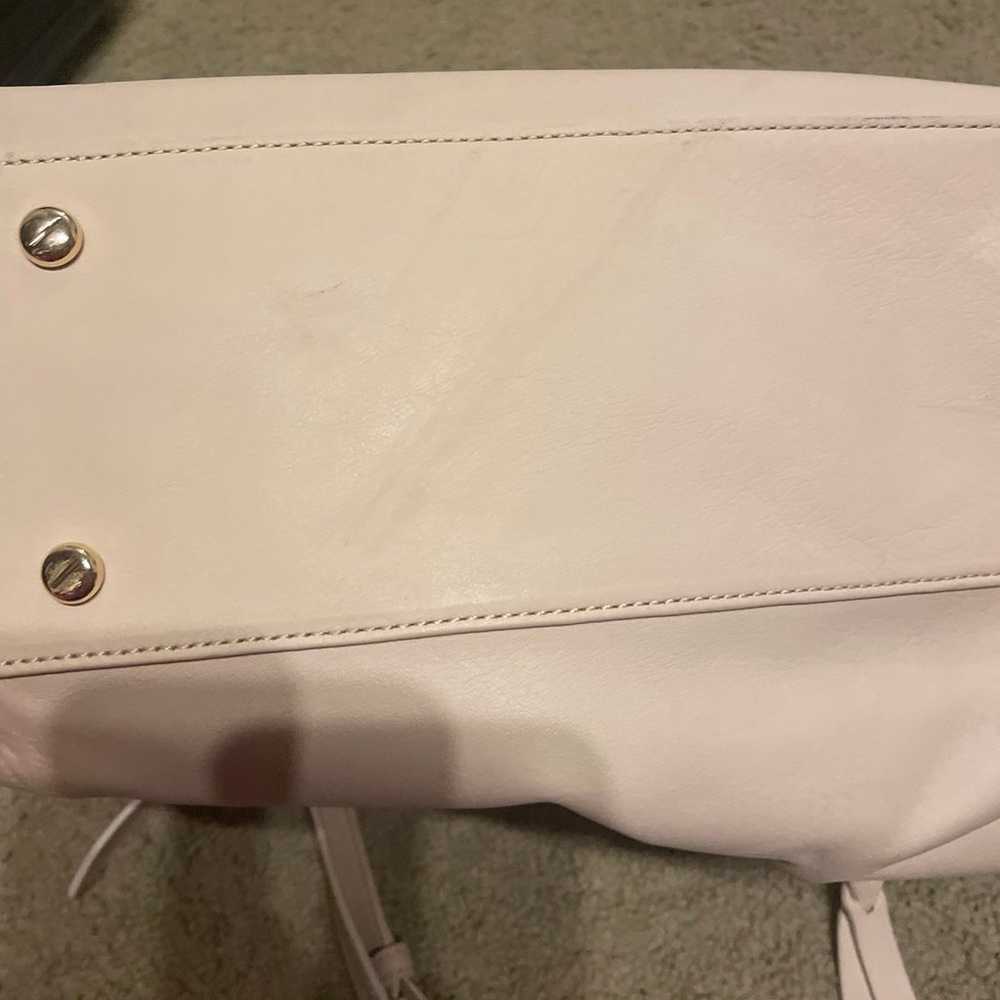 Henri Bendel white leather purse - image 6