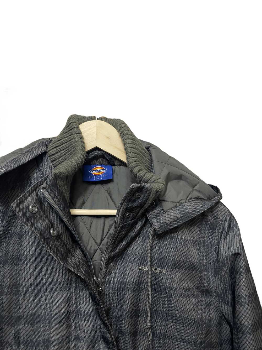 Dickies Checkered brown winter jacket, size S - image 2