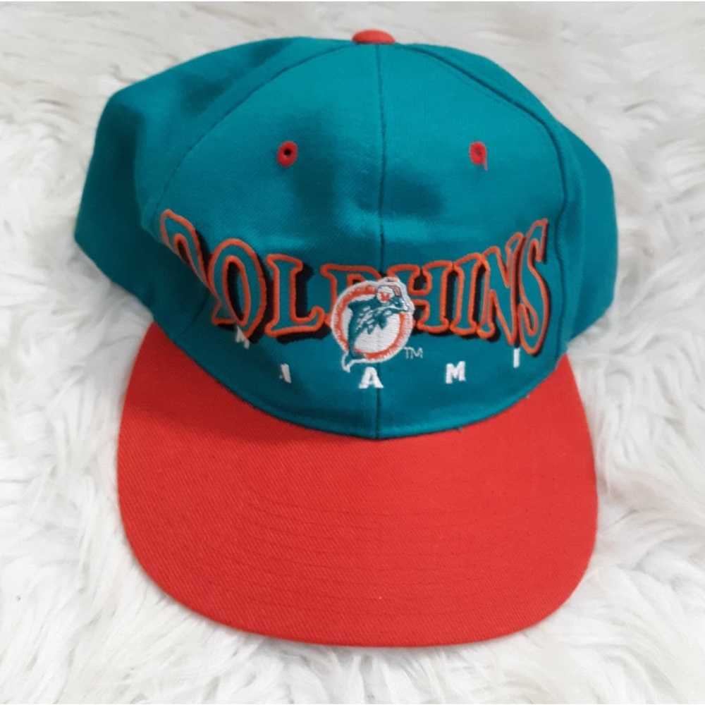 NFL VTG 90s NFL Miami Dolphins Hat - image 2