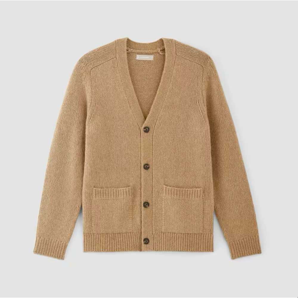 Everlane Everlane Wool Alpaca Brown Oversized Car… - image 1