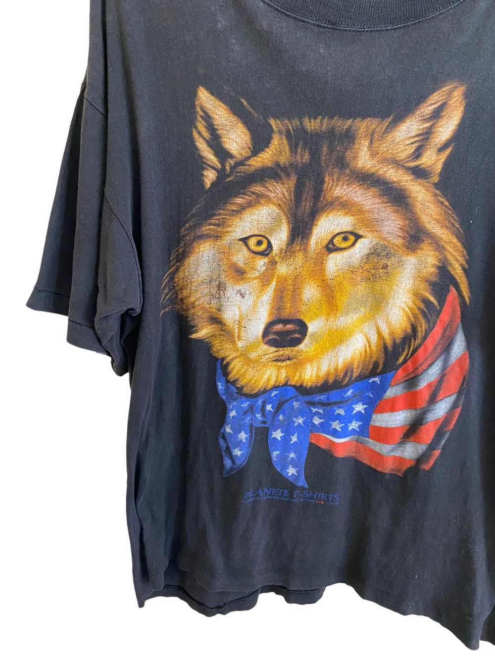 Animal Tee × Made In Usa × Vintage Made in USA si… - image 4