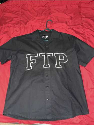 Fuck The Population FTP Arch S/S Button Up Size M… - image 1