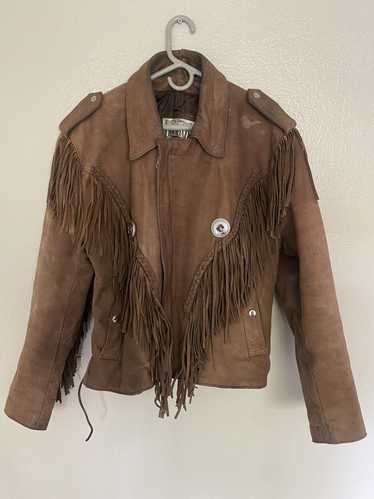 Open Road × Wilsons Leather Vintage tassel jacket