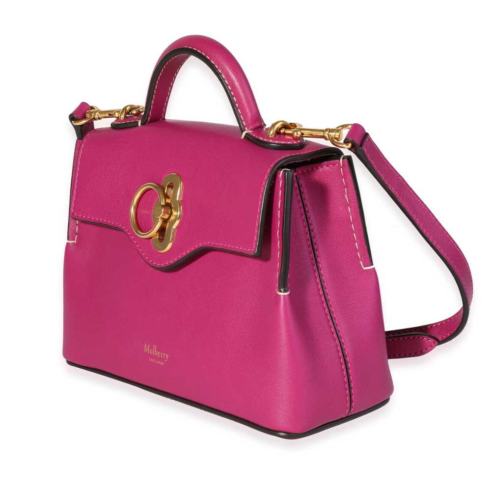 Mulberry Mulberry Deep Pink Silky Calf Micro Seat… - image 2
