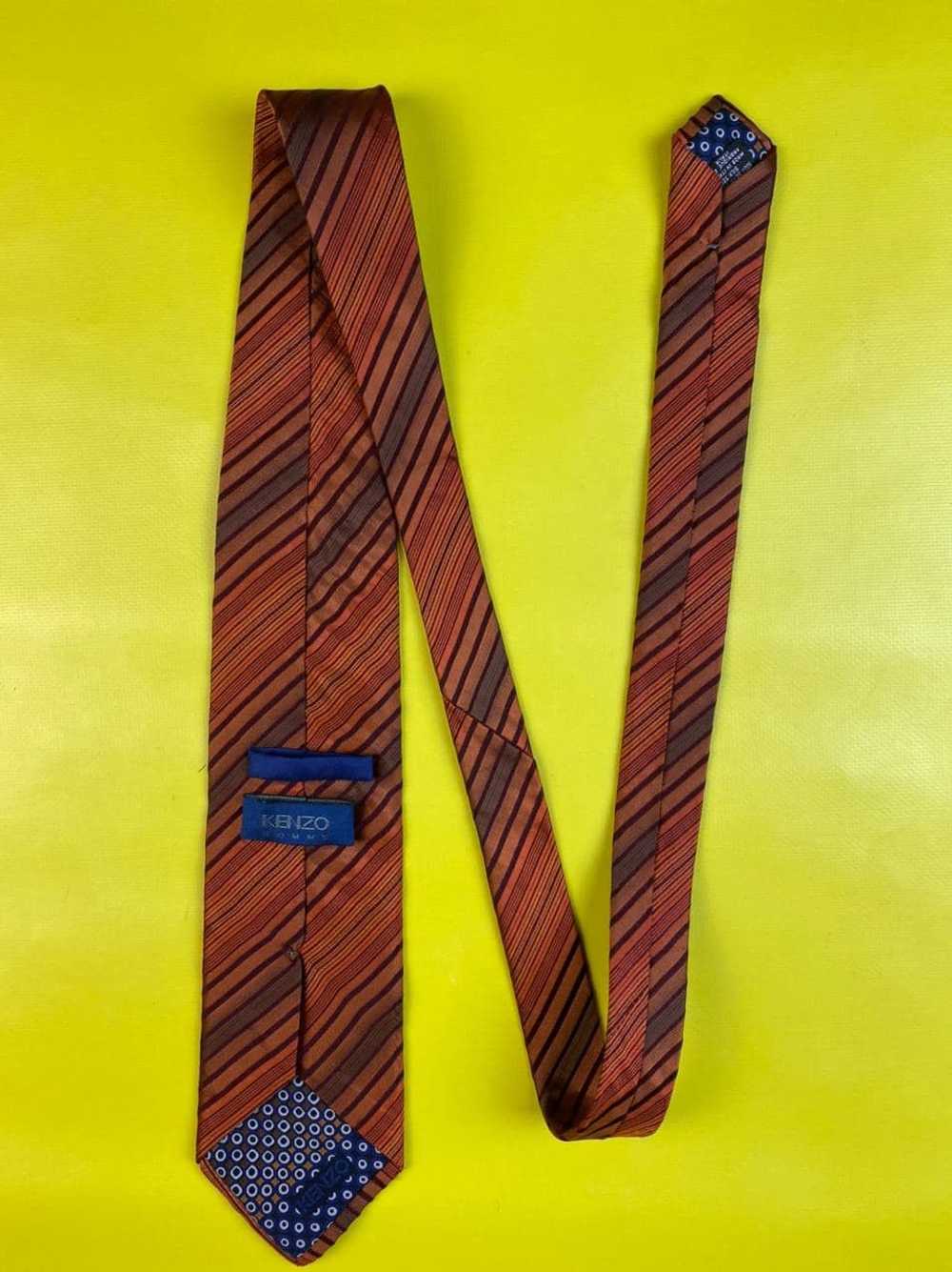 Kenzo × Vintage Vintage Kenzo Homme Silk Tie - image 5