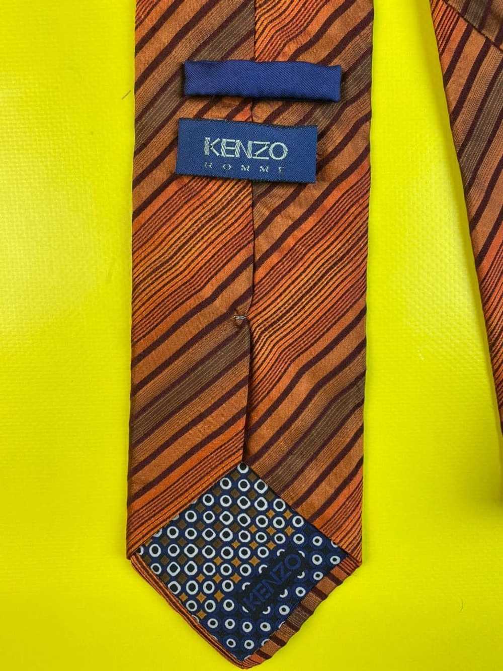 Kenzo × Vintage Vintage Kenzo Homme Silk Tie - image 7