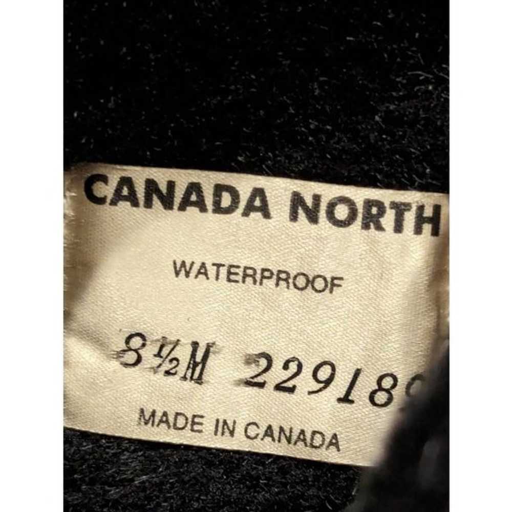 Canada North Women's 8.5 Black Waterproof Suede F… - image 7