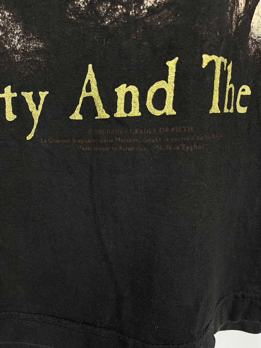 Band Tees × Very Rare × Vintage 1998 Cradle Of Fi… - image 8