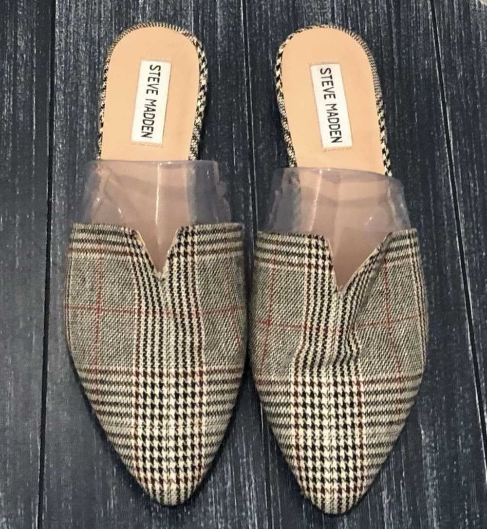 Steve Madden Steve Madden Houndstooth Mules - image 4