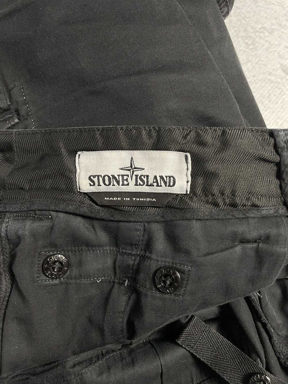 Stone Island Stone Island Black Slim Cargo Pants - image 5