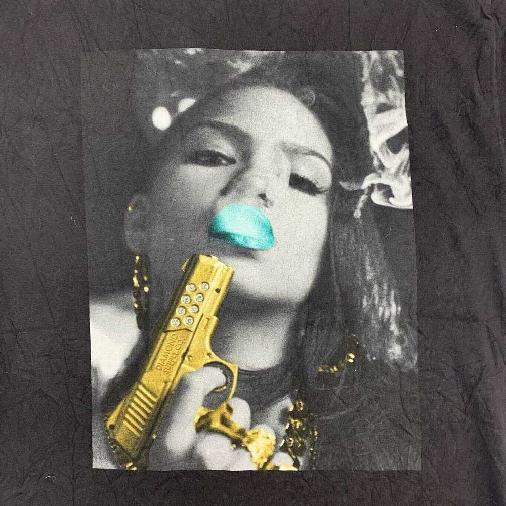 Diamond Diamond Supply Co. Golden Gun Woman Tee V… - image 2