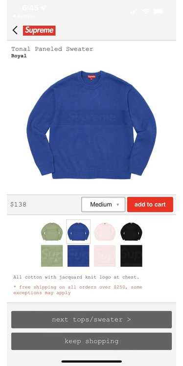 Supreme sweater medium - Gem