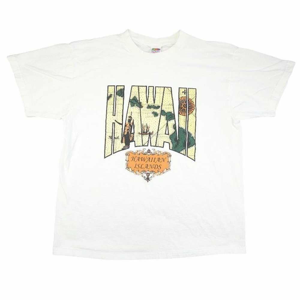 Vintage Vintage Hawaii T Shirt Mens Size Large Wh… - image 1