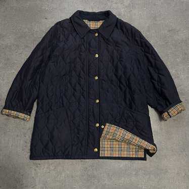 Burberry × Rare × Vintage Burberrys 70s Quilted J… - image 1