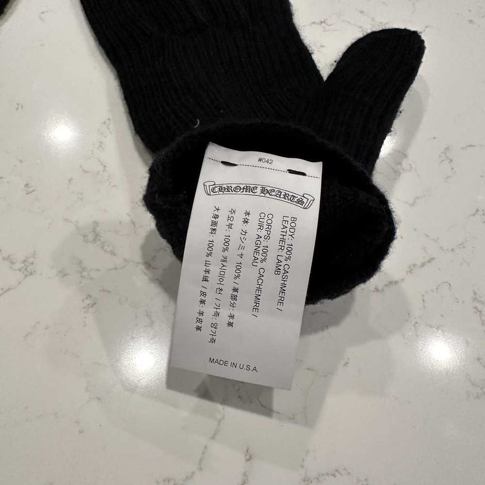 Chrome Hearts CASHMERE GLOVES - image 5