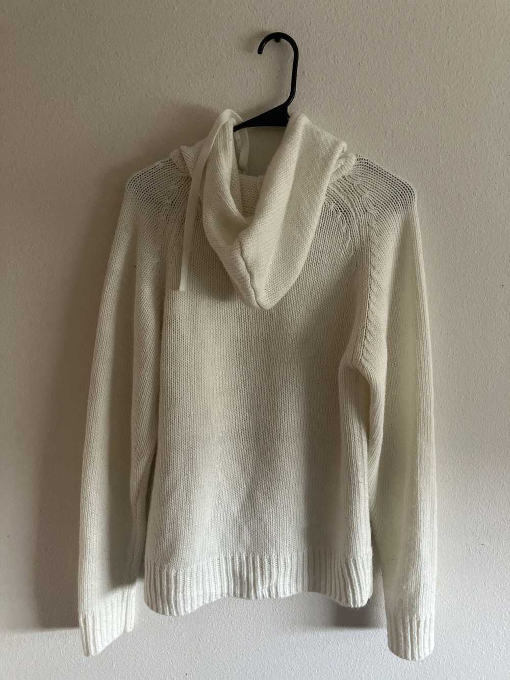 Streetwear × Vintage Knitted White Sweatshirt - image 3
