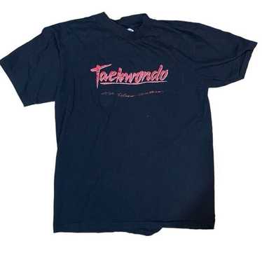 Hanes 90s hanes taekwondo tee shirt - image 1