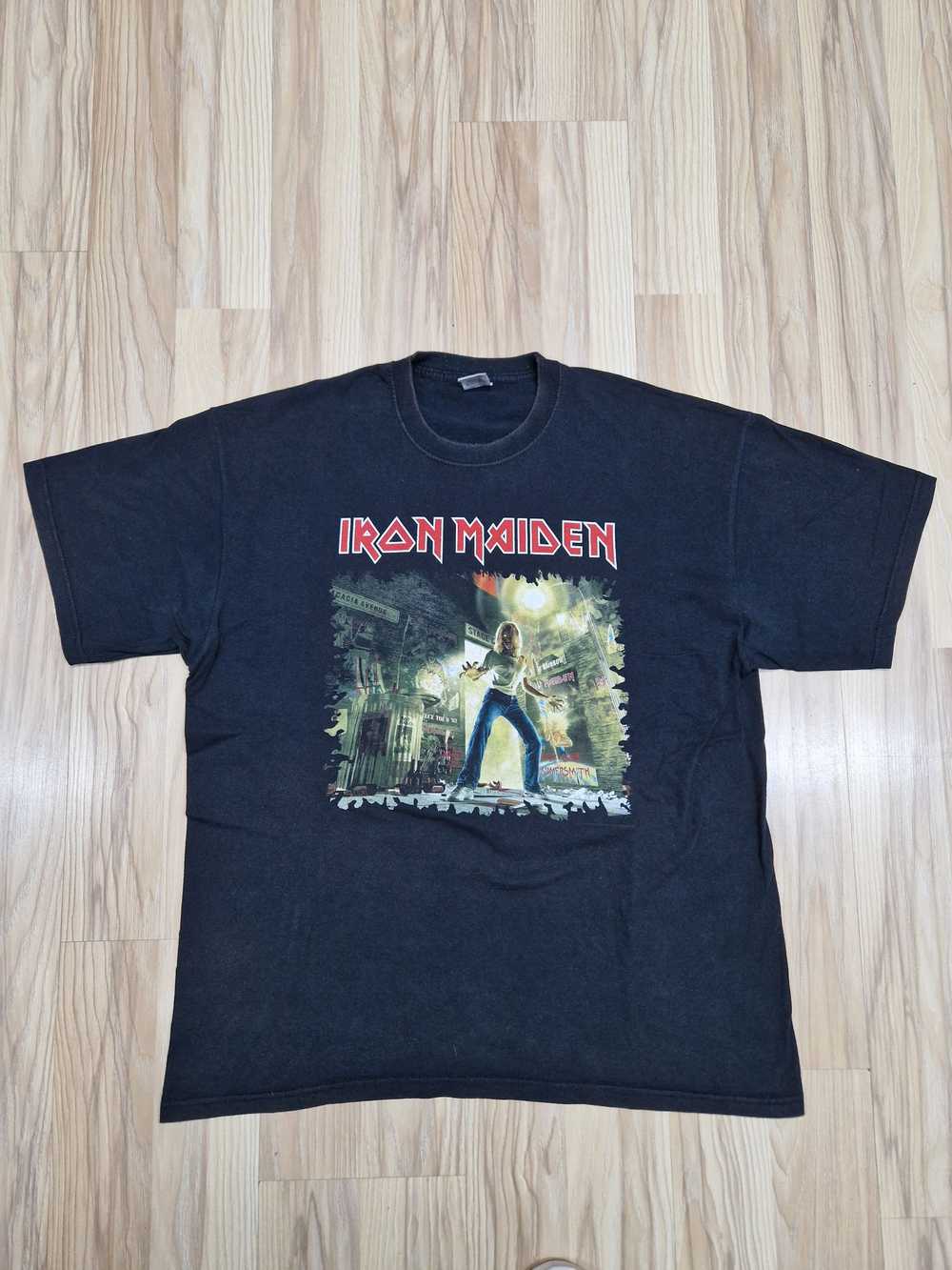 Band Tees × Iron Maiden × Vintage Vintage Iron Ma… - image 1