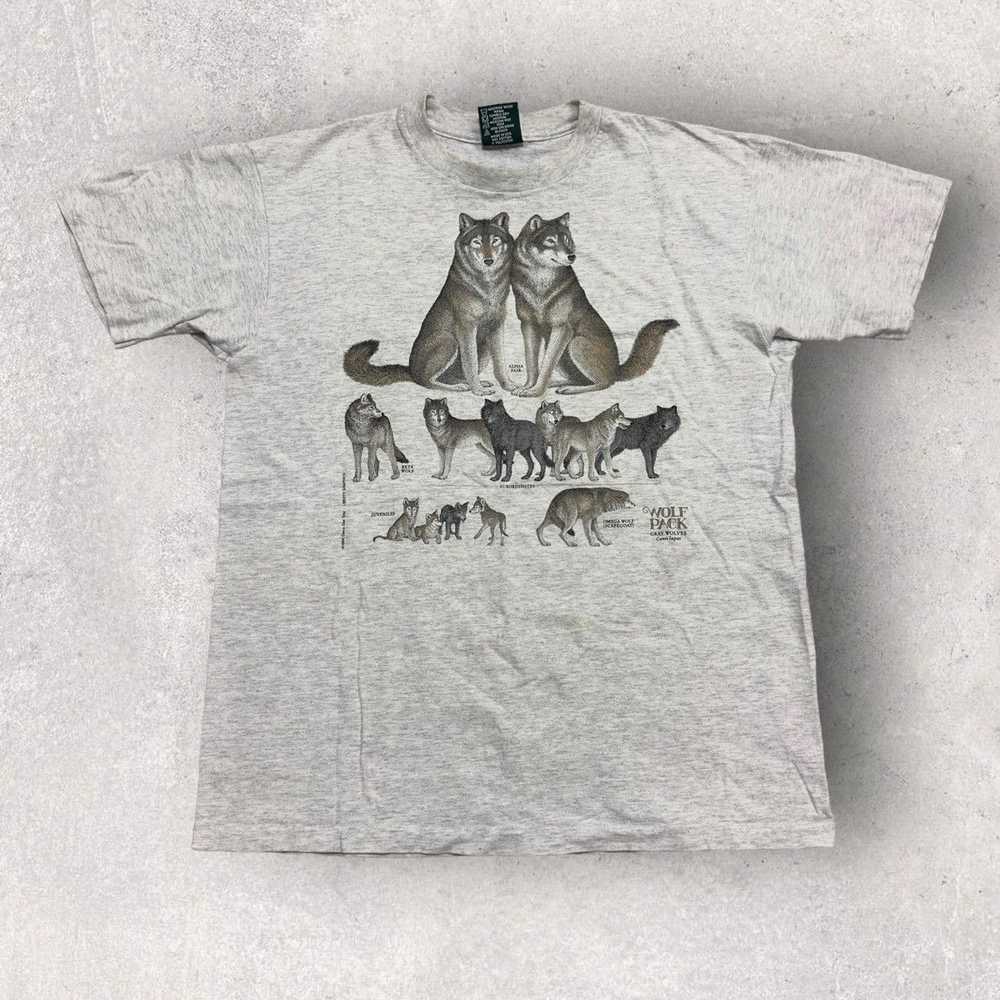 Vintage Vintage Wolf Pack tee - image 1