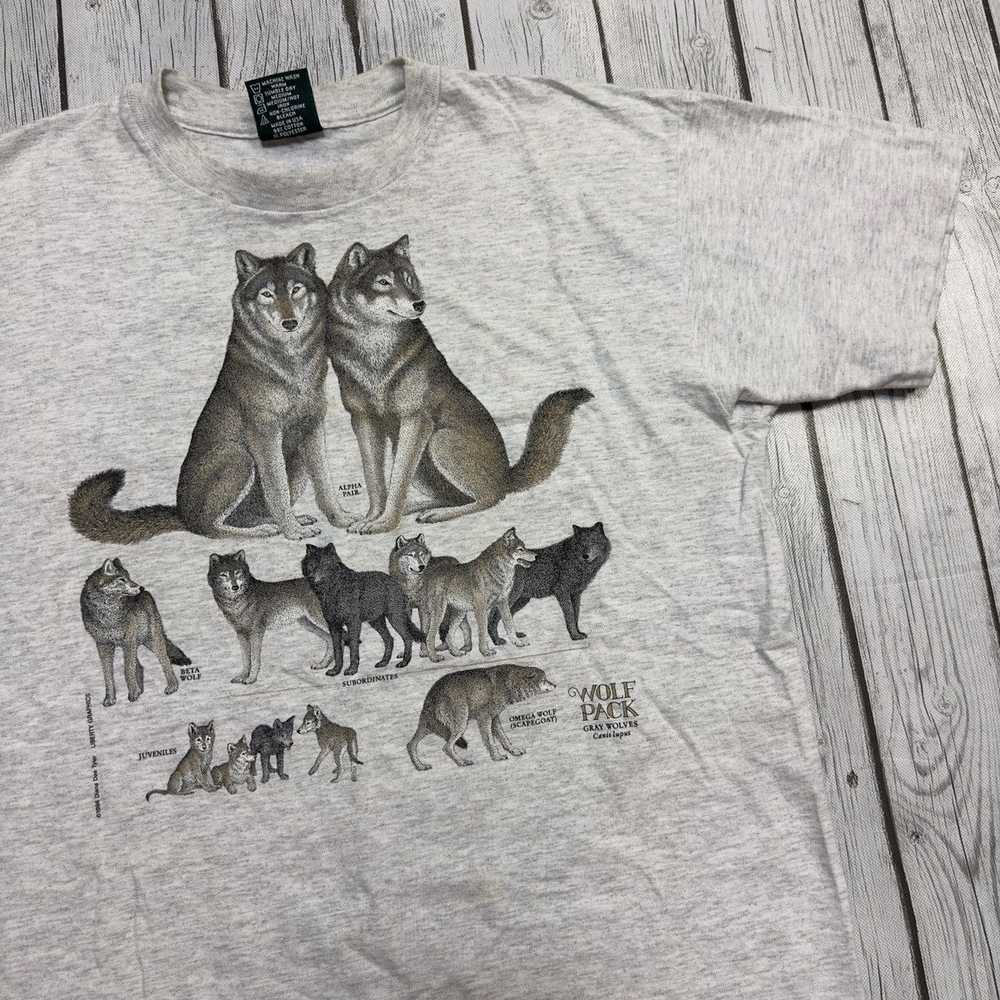 Vintage Vintage Wolf Pack tee - image 3