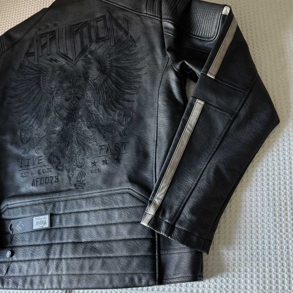 Affliction Affliction leather jacket - image 9