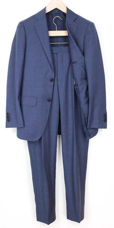 Suitsupply NAPOLI UK32R Blue Traceable Wool Suit 7