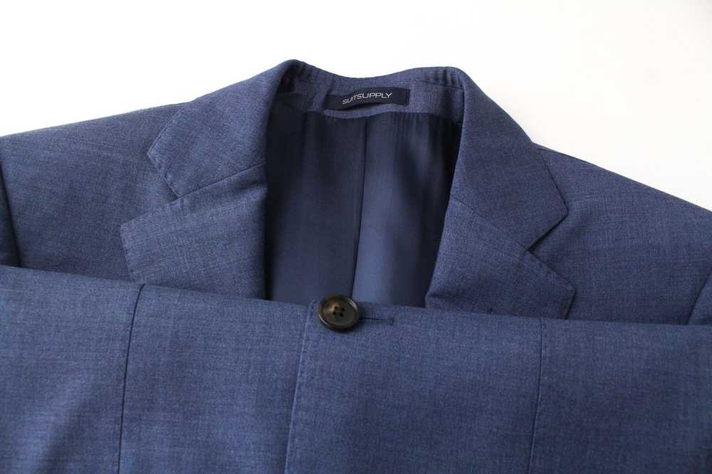 Suitsupply NAPOLI UK32R Blue Traceable Wool Suit … - image 6