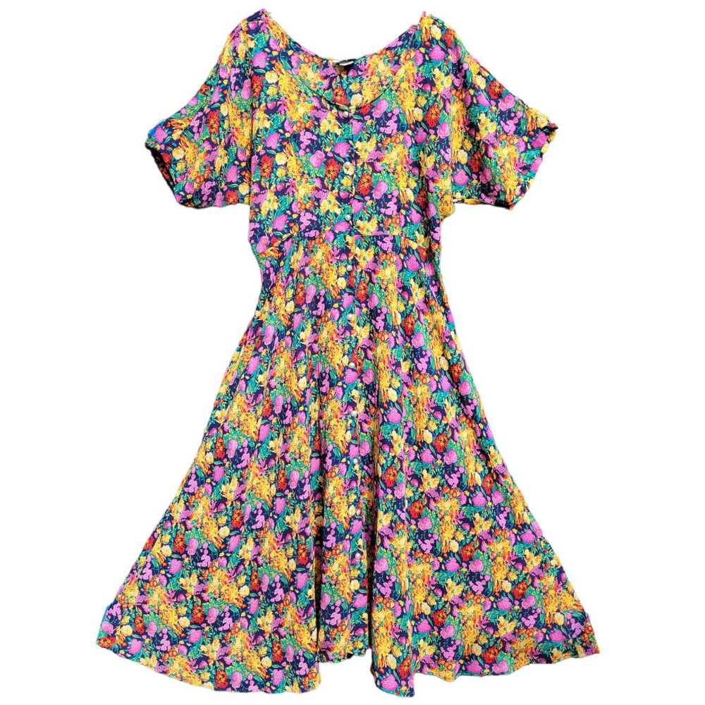 Jacquemus Vintage Cher Jacque Bright Floral Butto… - image 1