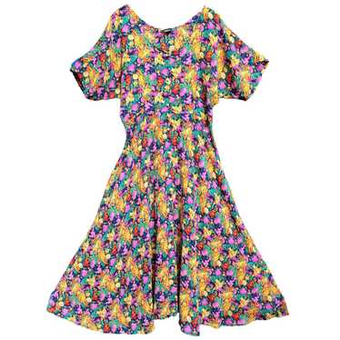 Jacquemus Vintage Cher Jacque Bright Floral Butto… - image 1