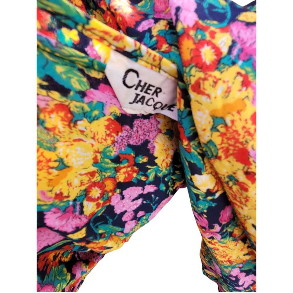 Jacquemus Vintage Cher Jacque Bright Floral Butto… - image 4