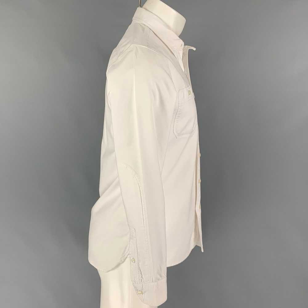 Levi's White Cotton Button Up Long Sleeve Shirt - image 2