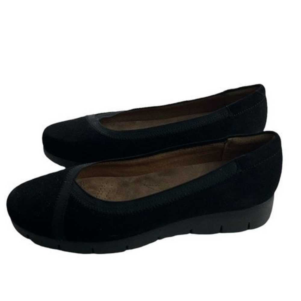 New Clarks Daelyn Hill Black Suede Size 8.5 - image 2