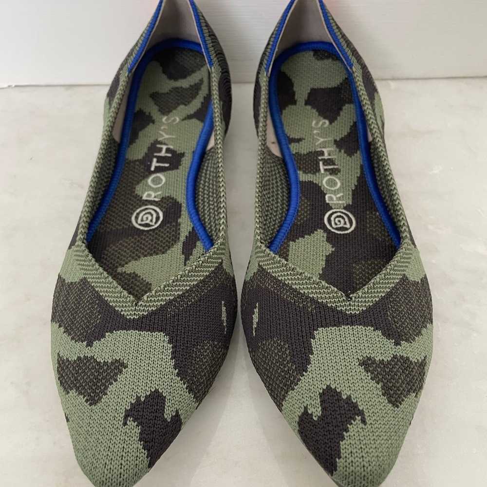 Rothy’s The Point in Olive Camo - image 1