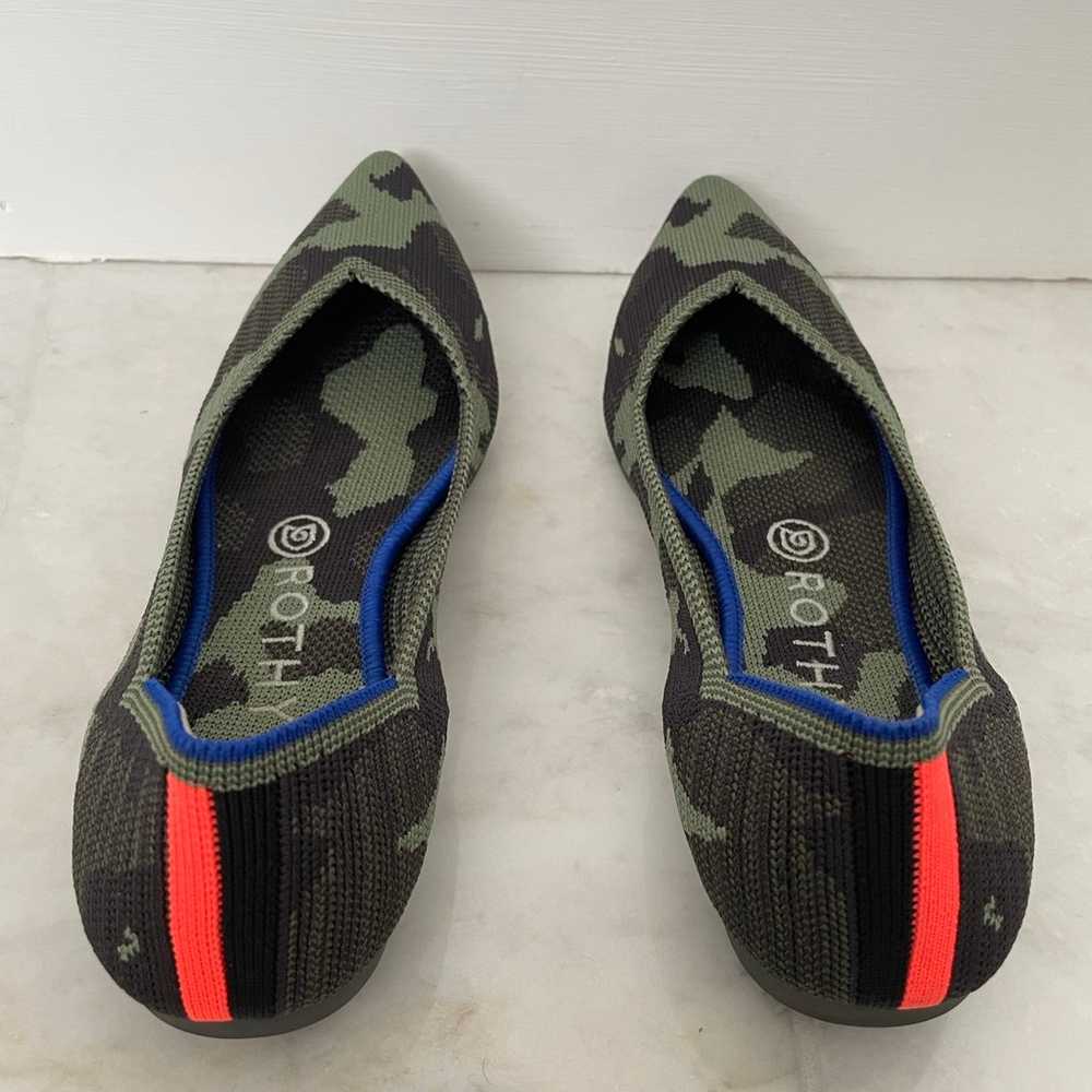 Rothy’s The Point in Olive Camo - image 2