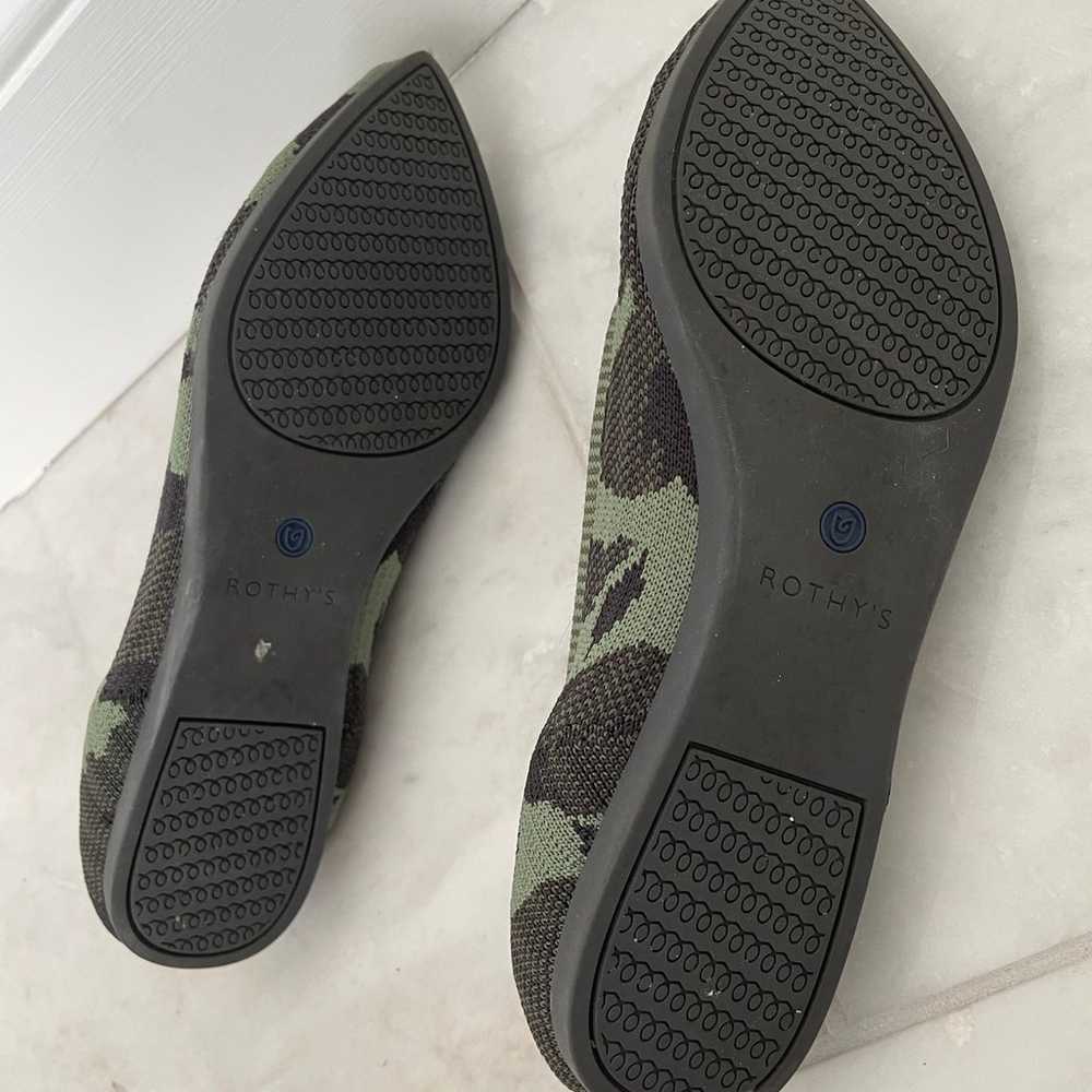 Rothy’s The Point in Olive Camo - image 4