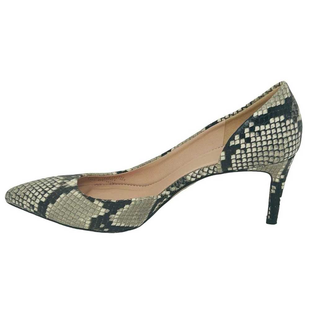 J. Crew Colette Snake-Embossed Leather D'Orsay He… - image 3