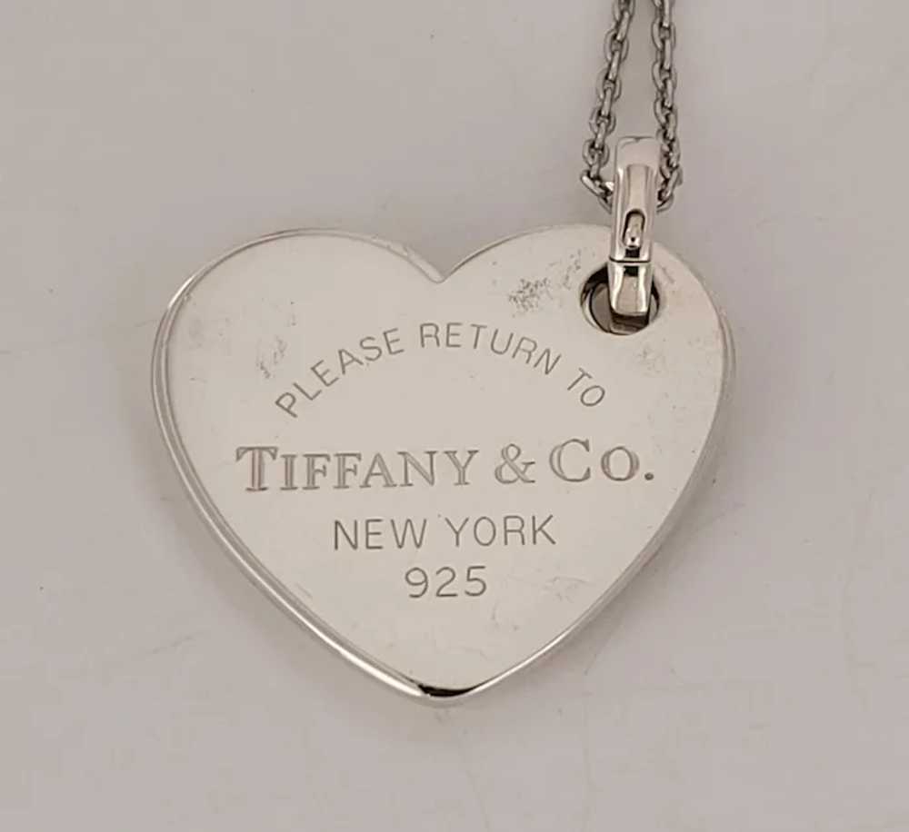 Return To Tiffany & Co 18" Long Double Heart Char… - image 3